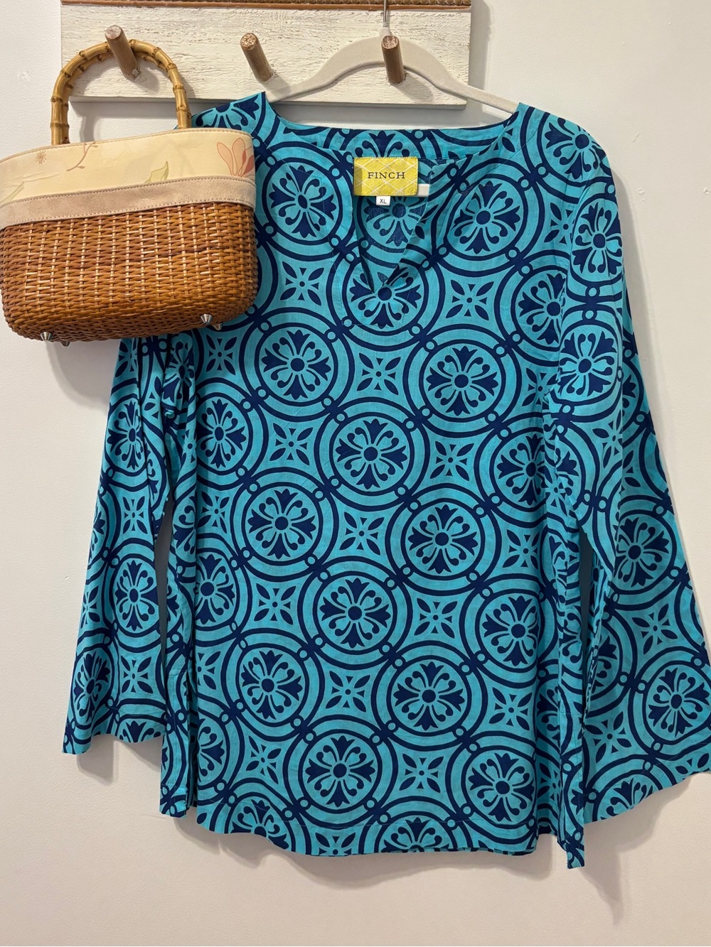 Finch Women’s Turquoise Tunic